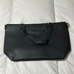 Thirty-One Black Shoulder Bag with Minimalist Design